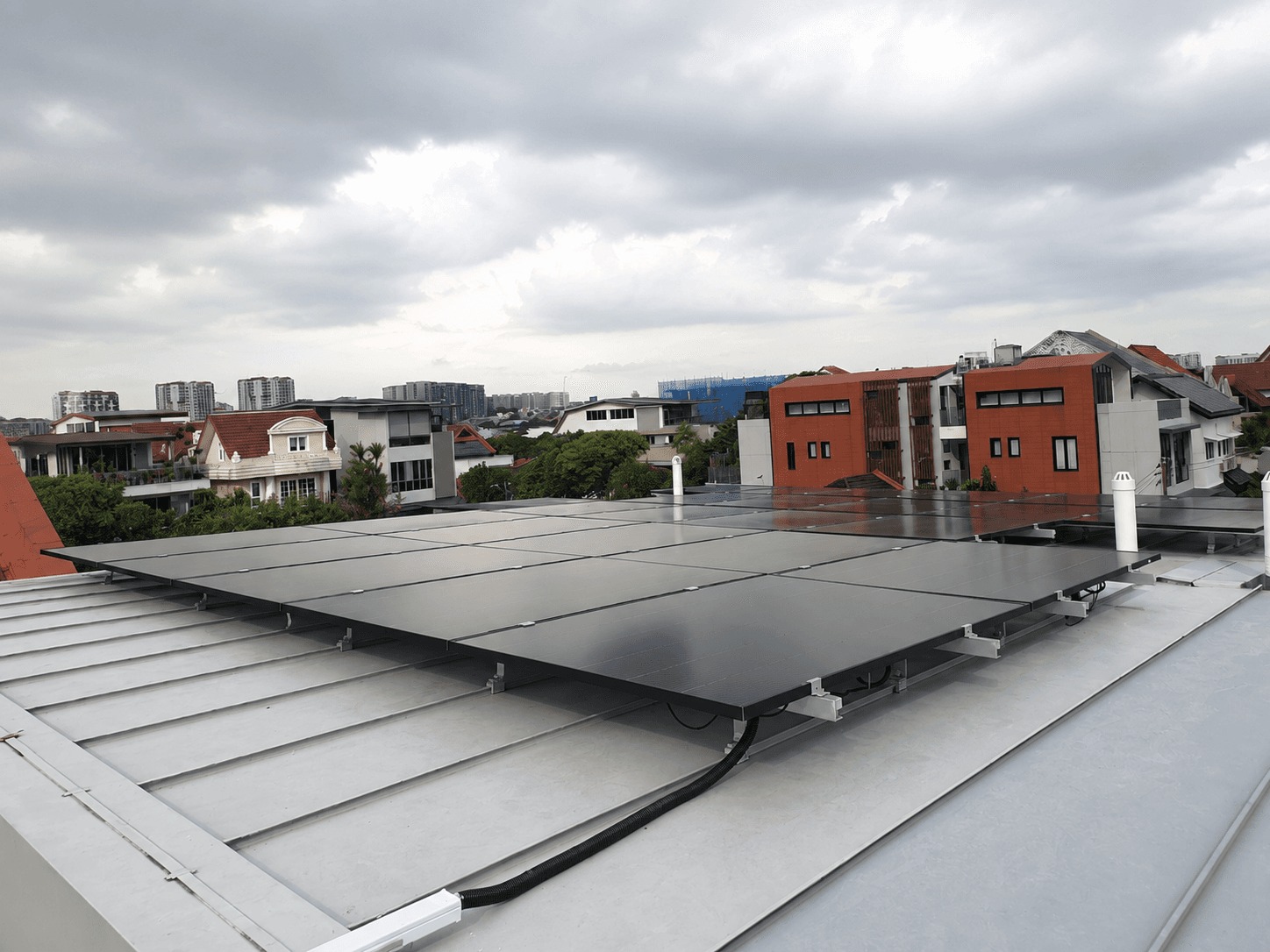 Berwick Drive solar installation